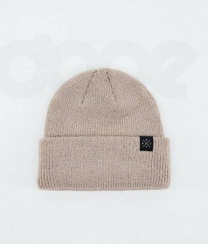 Beige Men's Dope Drifter II Beanies | India_D2385