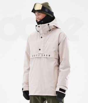 Beige Men's Dope Legacy Ski Jackets | India_D1007