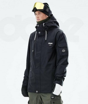 Black Men's Dope Adept 2021 Snowboard Jackets | India_D2271