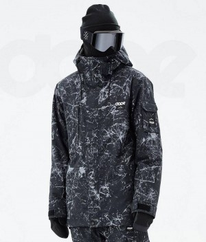 Black Men's Dope Adept Ski Jackets | India_D2156