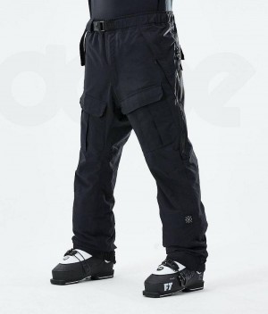 Black Men's Dope Antek Ski Pants | India_D2006