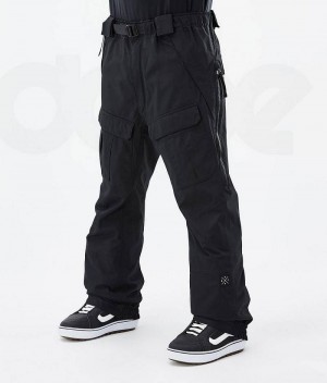 Black Men's Dope Antek Snowboard Pants | India_D2046