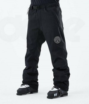 Black Men's Dope Blizzard 2021 Ski Pants | India_D1786