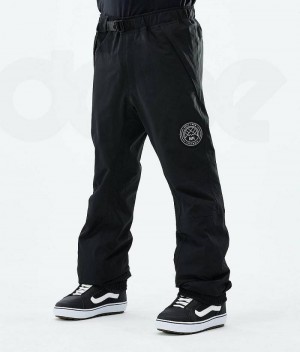 Black Men's Dope Blizzard 2021 Snowboard Pants | India_D1231