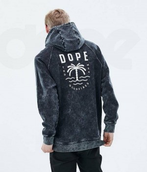 Black Men's Dope Daily Hoodies | India_D1957