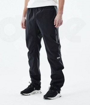 Black Men's Dope Downpour Outdoor Pants | India_D1659