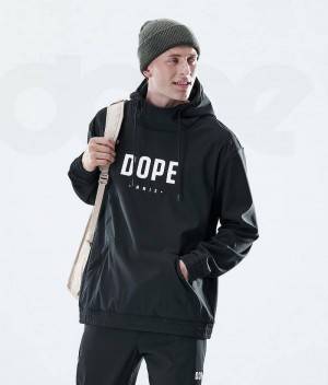 Black Men's Dope Flight Hoodies | India_D1501