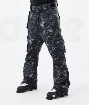 Black Men's Dope Iconic Ski Pants | India_D2155