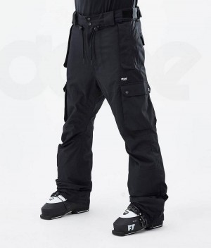 Black Men's Dope Iconic Ski Pants | India_D1061