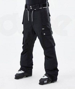 Black Men's Dope Iconic Ski Pants | India_D1737