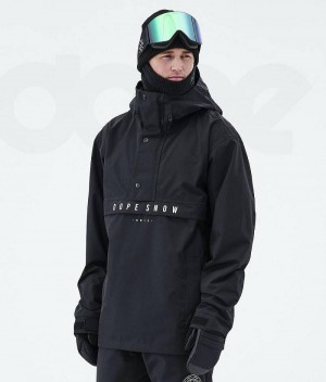 Black Men's Dope Legacy 2021 Snowboard Jackets | India_D2534