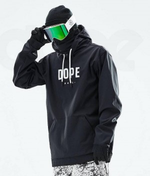 Black Men's Dope Yeti 2021 Snowboard Jackets | India_D1197