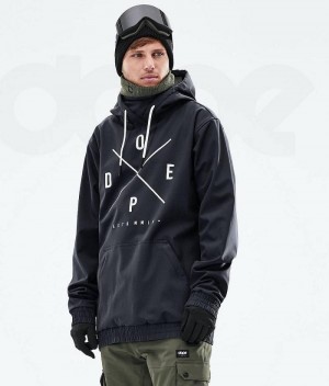 Black Men's Dope Yeti 2021 Snowboard Jackets | India_D2091