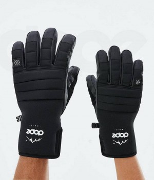 Black Women's Dope Ace 2021 Snowboard Gloves | India_D2145