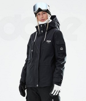 Black Women's Dope Adept W 2021 Ski Jackets | India_D2098