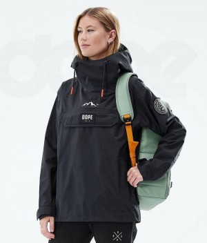 Black Women's Dope Blizzard Light W Outdoor Jackets | India_D2467