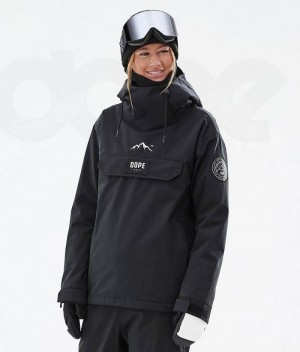 Black Women's Dope Blizzard W Ski Jackets | India_D1825