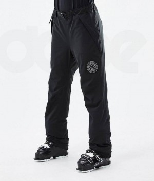 Black Women's Dope Blizzard W Ski Pants | India_D1355