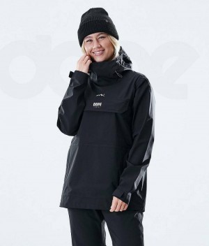 Black Women's Dope Drizzard W Outdoor Jackets | India_D2071