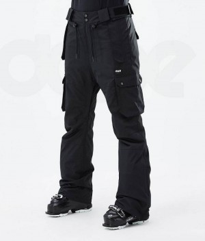 Black Women's Dope Iconic W Ski Pants | India_D2011