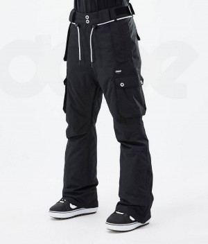 Black Women's Dope Iconic W Snowboard Pants | India_D1187