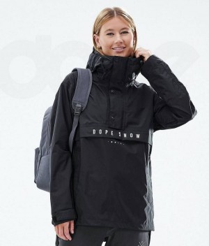 Black Women's Dope Legacy Light W Outdoor Jackets | India_D1265