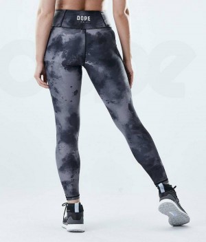 Black Women's Dope Lofty Leggings | India_D1742