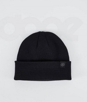 Black Women's Dope Solitude Beanies | India_D1898