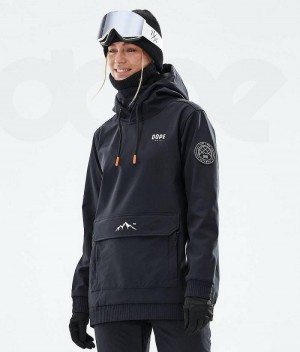 Black Women's Dope Wylie W Ski Jackets | India_D1294