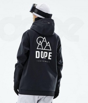 Black Women's Dope Yeti W 2021 Snowboard Jackets | India_D1604