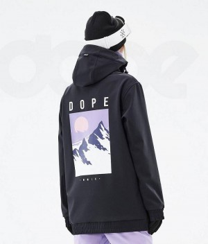 Black Women's Dope Yeti W Ski Jackets | India_D1370