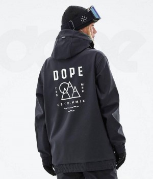 Black Women's Dope Yeti W Ski Jackets | India_D1693