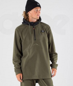 Black / Olive Men's Dope Loyd Fleece | India_D1019