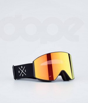 Black / Red Men's Dope Sight Goggles | India_D2291