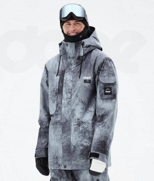 Blue Men's Dope Adept Snowboard Jackets | India_D1858