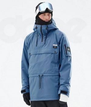 Blue Men's Dope Annok Ski Jackets | India_D2334