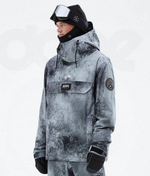 Blue Men's Dope Blizzard Ski Jackets | India_D1213