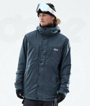 Blue Men's Dope Insulated Snowboard Jackets | India_D2506