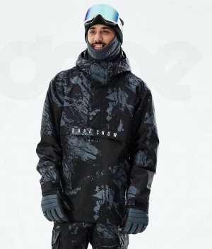 Blue Men's Dope Legacy 2021 Snowboard Jackets | India_D1945