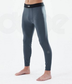 Blue Men's Dope Snuggle Base Layer Pants | India_D2379