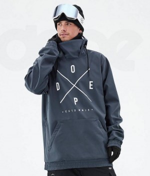 Blue Men's Dope Yeti Ski Jackets | India_D1236