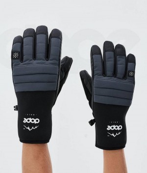 Blue Women's Dope Ace Snowboard Gloves | India_D1114