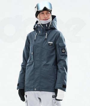 Blue Women's Dope Adept W 2021 Ski Jackets | India_D2465