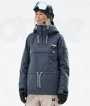 Blue Women's Dope Annok W Snowboard Jackets | India_D1947