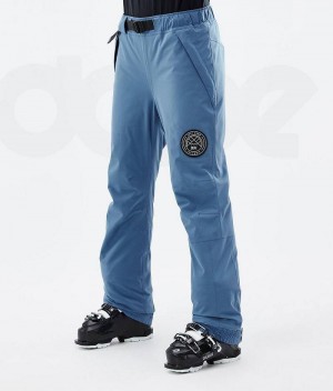 Blue Women's Dope Blizzard W Ski Pants | India_D1690