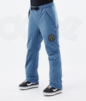 Blue Women's Dope Blizzard W Snowboard Pants | India_D1129