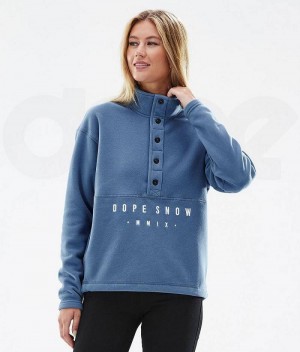 Blue Women's Dope Comfy W Fleece | India_D2026