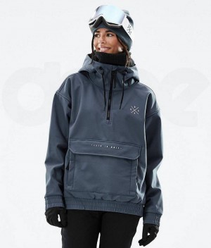 Blue Women's Dope Cyclone W Ski Jackets | India_D1183