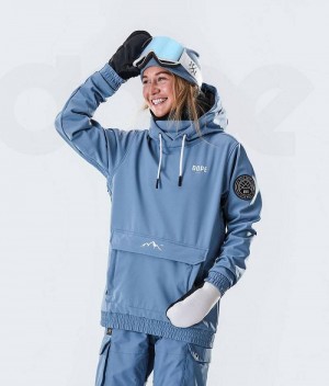 Blue Women's Dope Wylie W 10k Ski Jackets | India_D2112