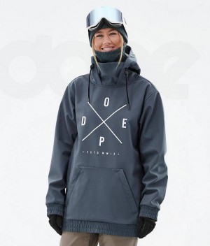 Blue Women's Dope Yeti W Ski Jackets | India_D2214